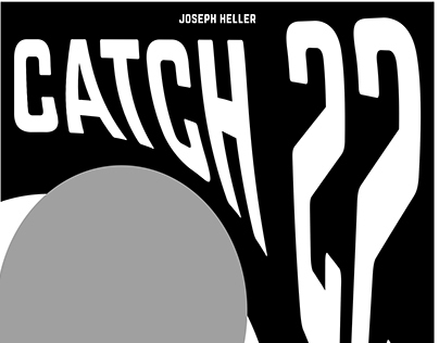 Catch 22 Black and White Poster