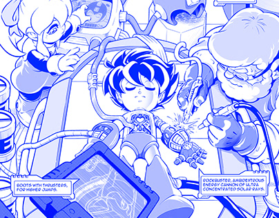 Project thumbnail - ROCKMAN COMIC