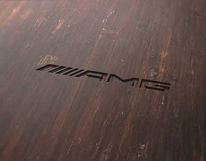 AMG Branding on Wood