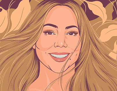 Mariah Carey Portrait for The New Yorker