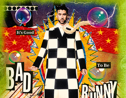 Project thumbnail - It's Good to be Bad (Bunny) - Vanity Fair Collage