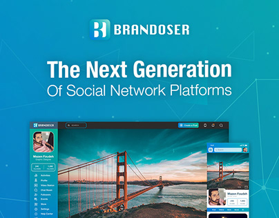 BRANDOSER Modern BusinessVR & Social Network platform