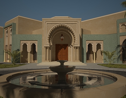 Architectural 3D Visualization Privet Villa UAE