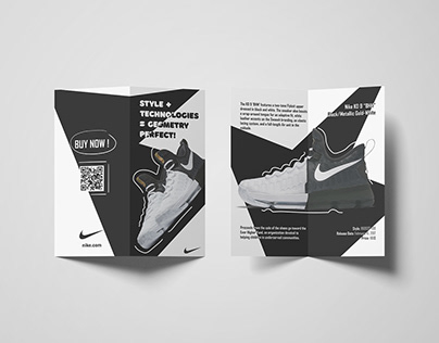 Booklet | Буклет (лифлет) для Nike