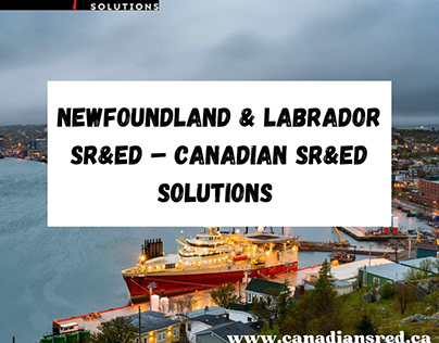 Newfoundland & Labrador SR&ED
