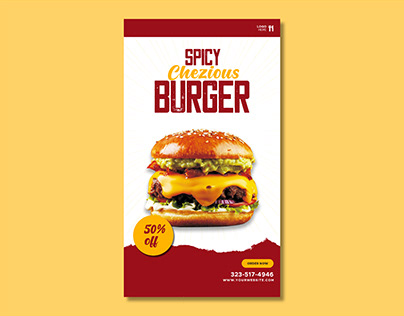 Burger Banner