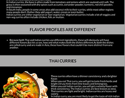 How Do Thai Curries Differ from Indian Curries?