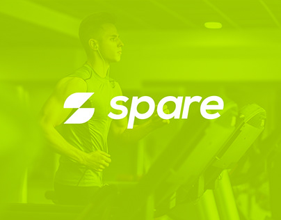 Spare I Gym Logo l Fitness Logo And Brand Identity