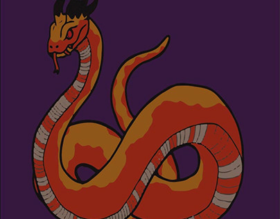Serpent de feu