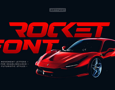 Rocket Movement Font