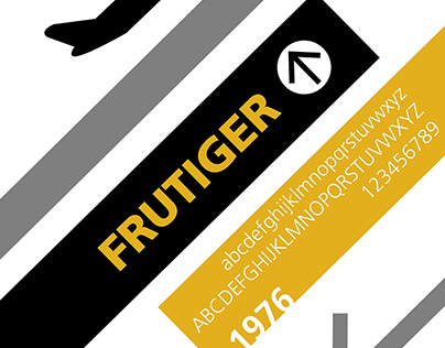 Frutiger Poster
