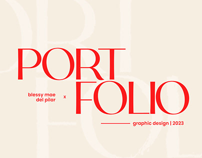 Graphic Design Portfolio 2023 | Blessy Mae