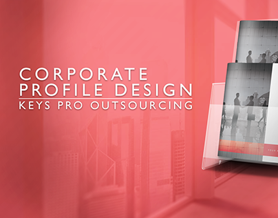 Corporate Profile Design for Keys Pro Outsourcing