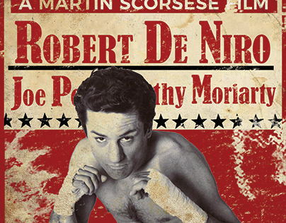 Raging Bull Vintage Poster and Gif