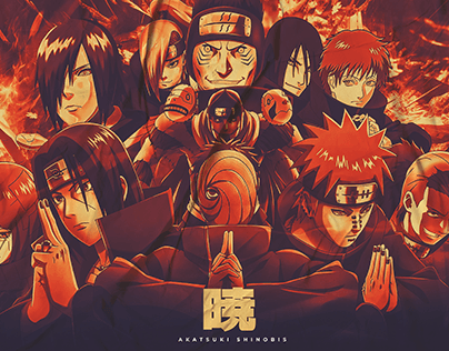 Akatsuki Naruto Illustrations