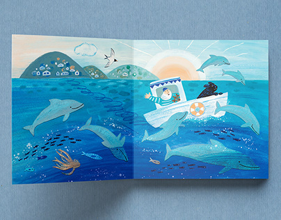 Ecologic Sea book, illustrations and design