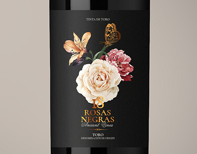 Diseño etiquetas de vino de la Bodega RompeSedas