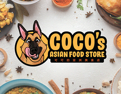 Coco's Asian Food Store | Brand Identity