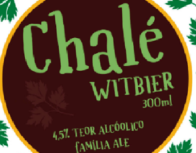 Rótulo Cerveja Chalé Witbier