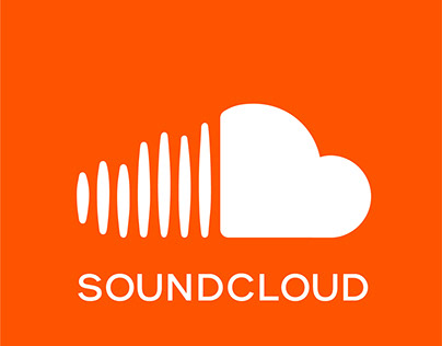 Soundcloud logo concept illustration