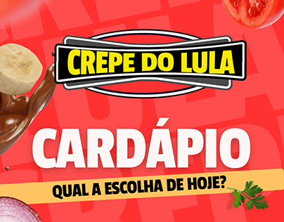 Cardápio | Crepe do Lula