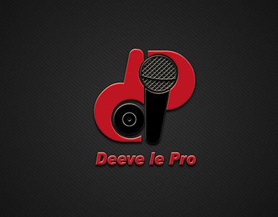 logo design deeve le pro, c'est un chanteur.