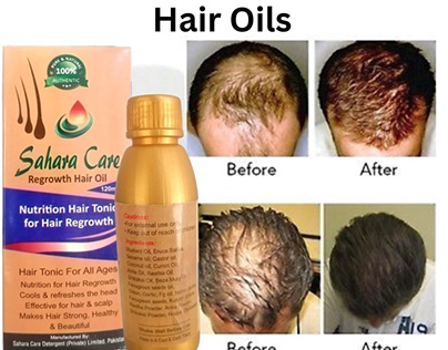 Sahara care regrowth hair oil price in Pakistan