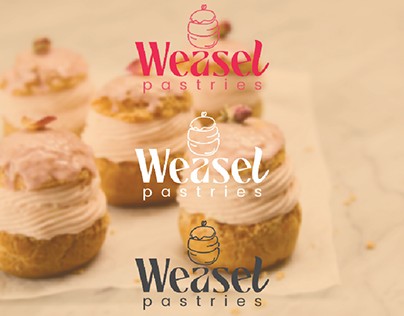 Weasel Pastries Logo Design