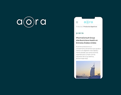 Aora Health - Web Design
