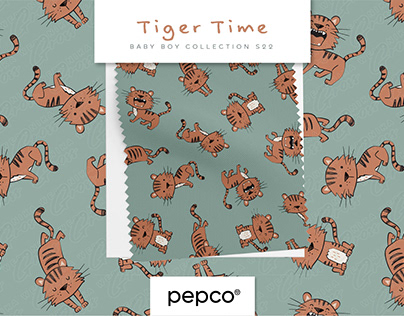 Tiger Time Baby Boy Collection SS22 Pepco Poland