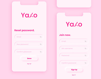 Yalo- web/mobile UI design (concept)