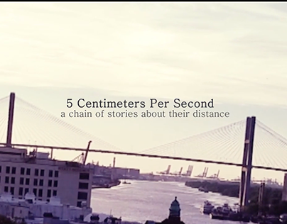 5 Centimeter Per Second Title Sequence