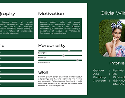 Project thumbnail - I will create professional user persona
