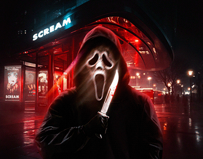 Ghostface by "Scream" - Retouch/Manipulation