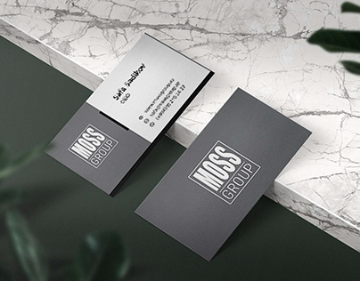 Visitcard for MOSS Group