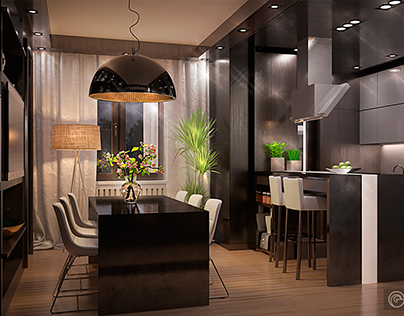 3D design and visualization of apartment