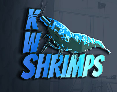 KW Shrimps Logo Design