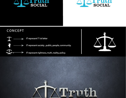 logo design truth social.