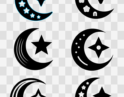 moon vectoral icon design