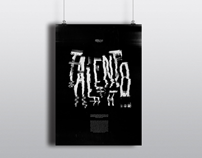 Talento - Poster Tipográfico