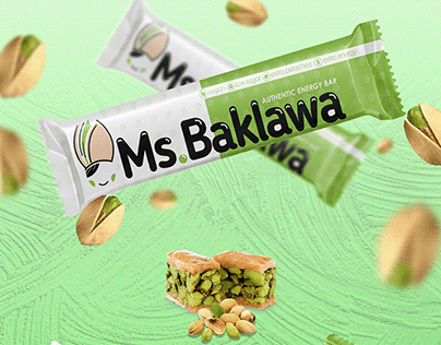 Ms.Baklawa logo, concept & packaging