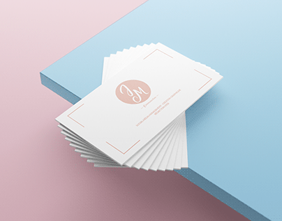 Project thumbnail - Personal business card - MJ Communication