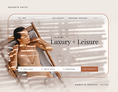 Website Design - Seagate Delray Hotel