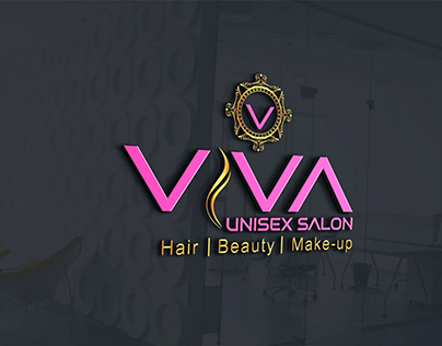 UNISEX SALON HAIR BEAUTY MAKE-UP LOGO