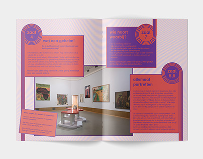 Brochure design for Boijmans museum