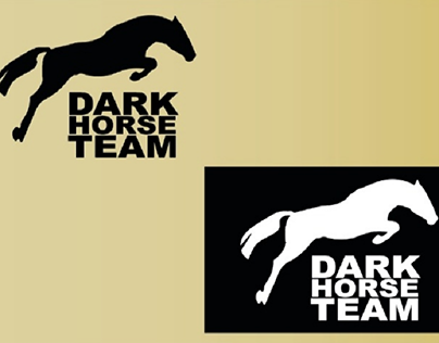 Logo for Dark horse team