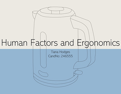 Human Factors & Ergonomics: Existing Product Redesign