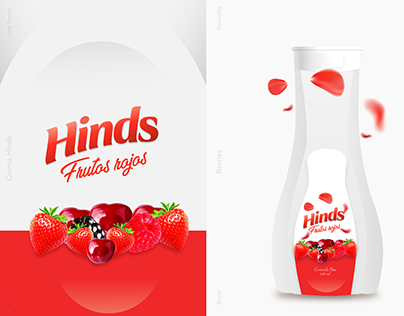 Diseño de etiqueta - Frutos rojos