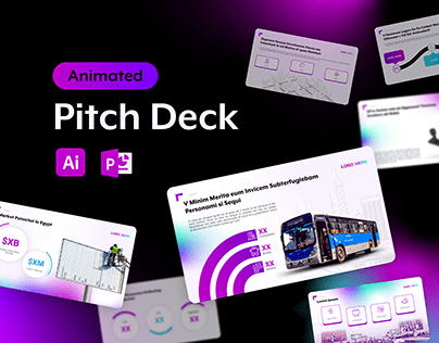 Gradient Animated Pitch Deck Presentation