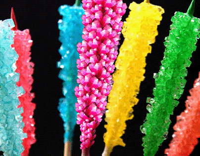 3D Crystal Rock candy